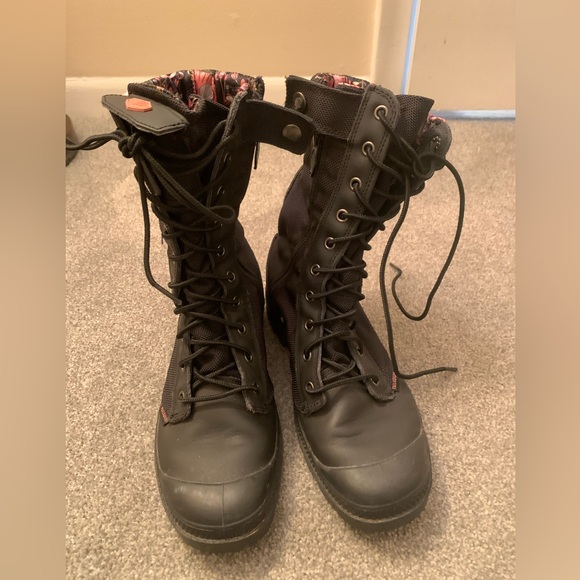 Palladium Pampa Tactical Black Boots, Size 8 EXCELLENT CONDITION - Picture 9 of 9